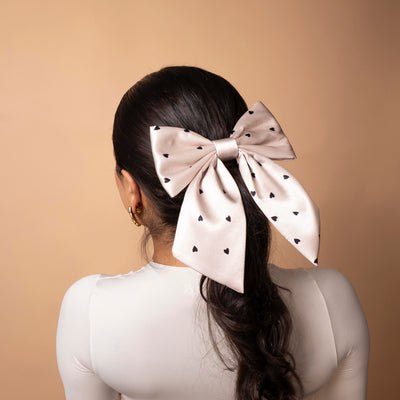 Moño - Latte Large Bow