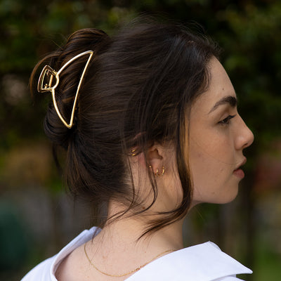 Hair Clips - Golden