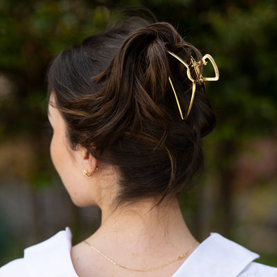 Hair Clips - Golden
