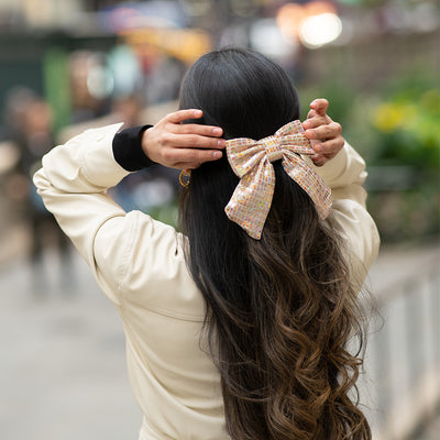 Moño - Cream Bright Large Bow