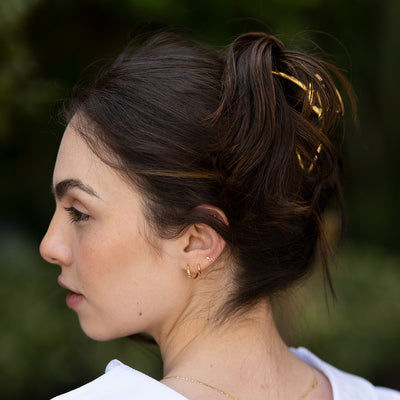 Hair Clips - Golden