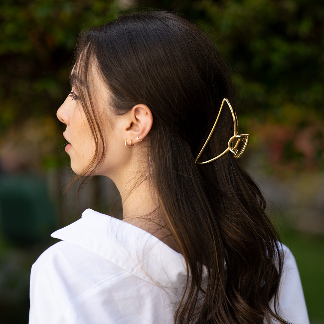 Hair Clips - Golden