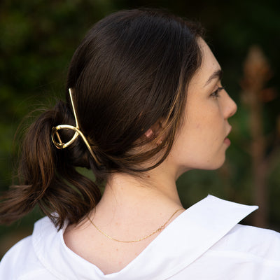 Hair Clips - Golden