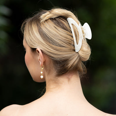 Hair Clips - Shell