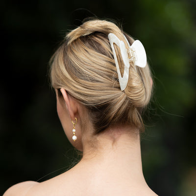Hair Clips - Shell