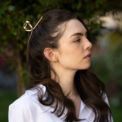 Hair Clips - Golden