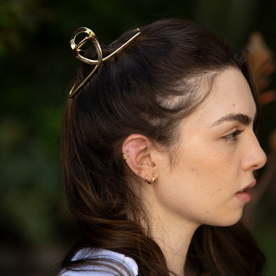 Hair Clips - Golden