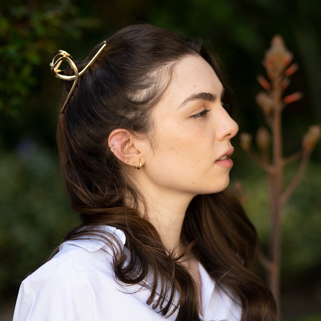 Hair Clips - Golden