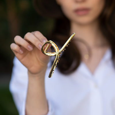 Hair Clips - Golden