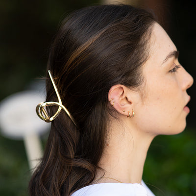 Hair Clips - Golden