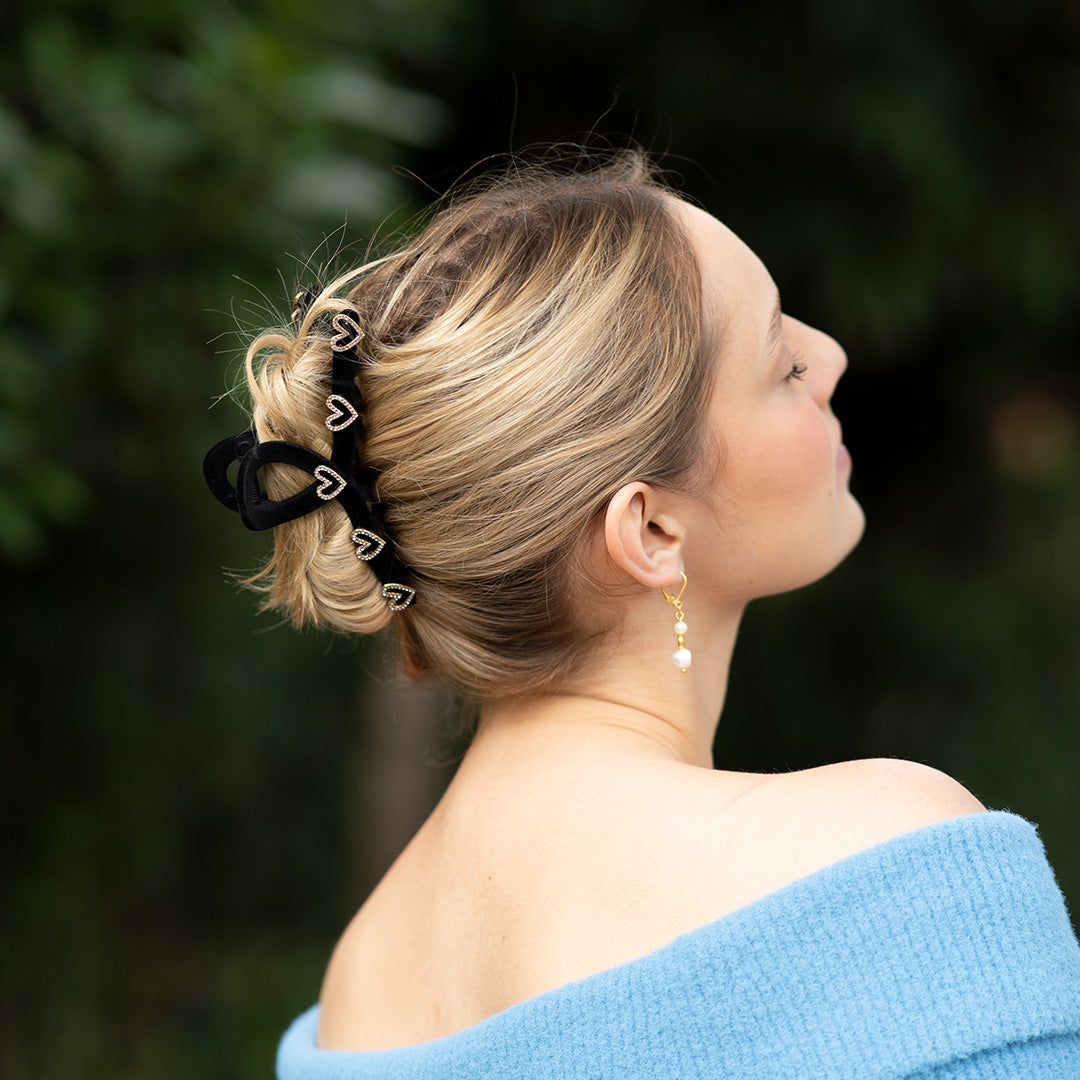 Hair Clips - Corazones