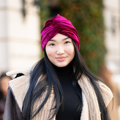 TURBANTE CRUZADO CABEZA COMPLETA