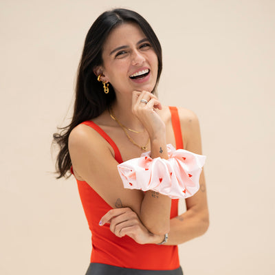 Scrunchies Soy Mi Gran Amor - Satin
