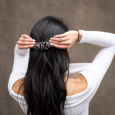 Hair Clips - Oruguitas Cuerina