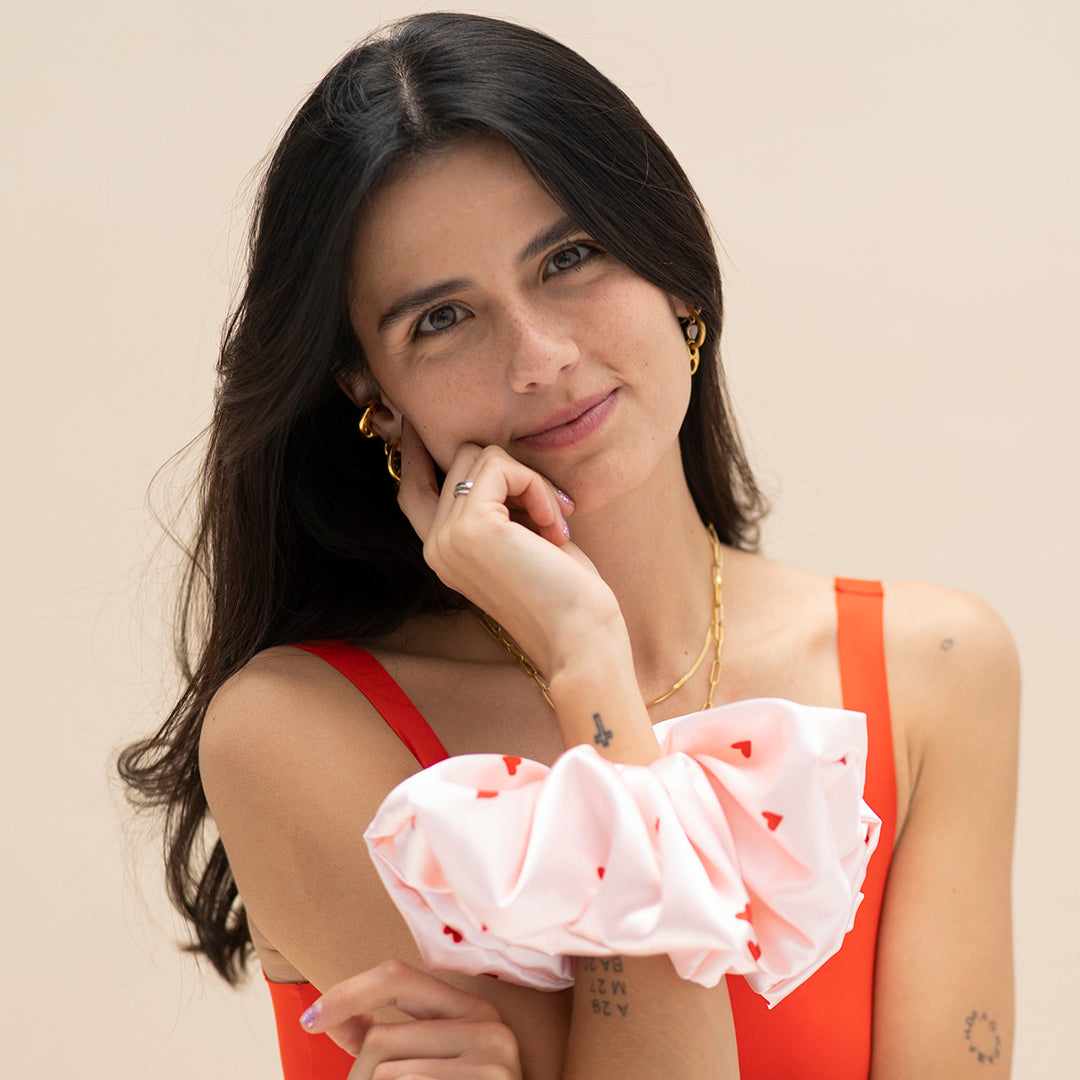 Scrunchies Soy Mi Gran Amor - Satin