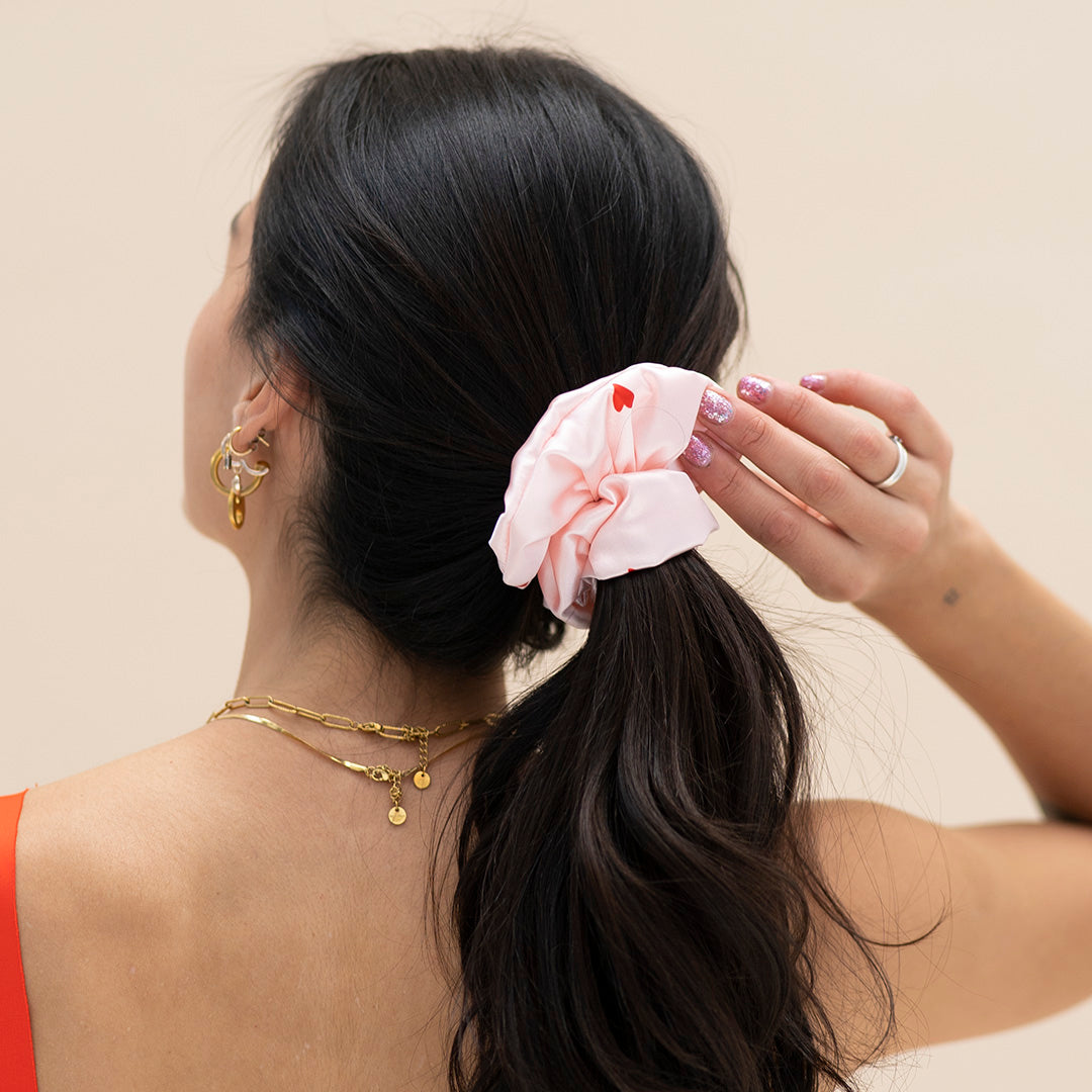 Scrunchies Soy Mi Gran Amor - Satin