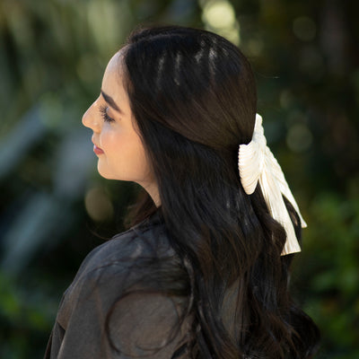 Moño - Clarity Mini Large Bow