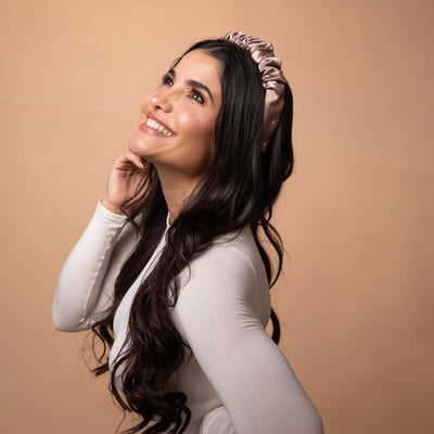 Balaca - Capuccino flunchie Headband