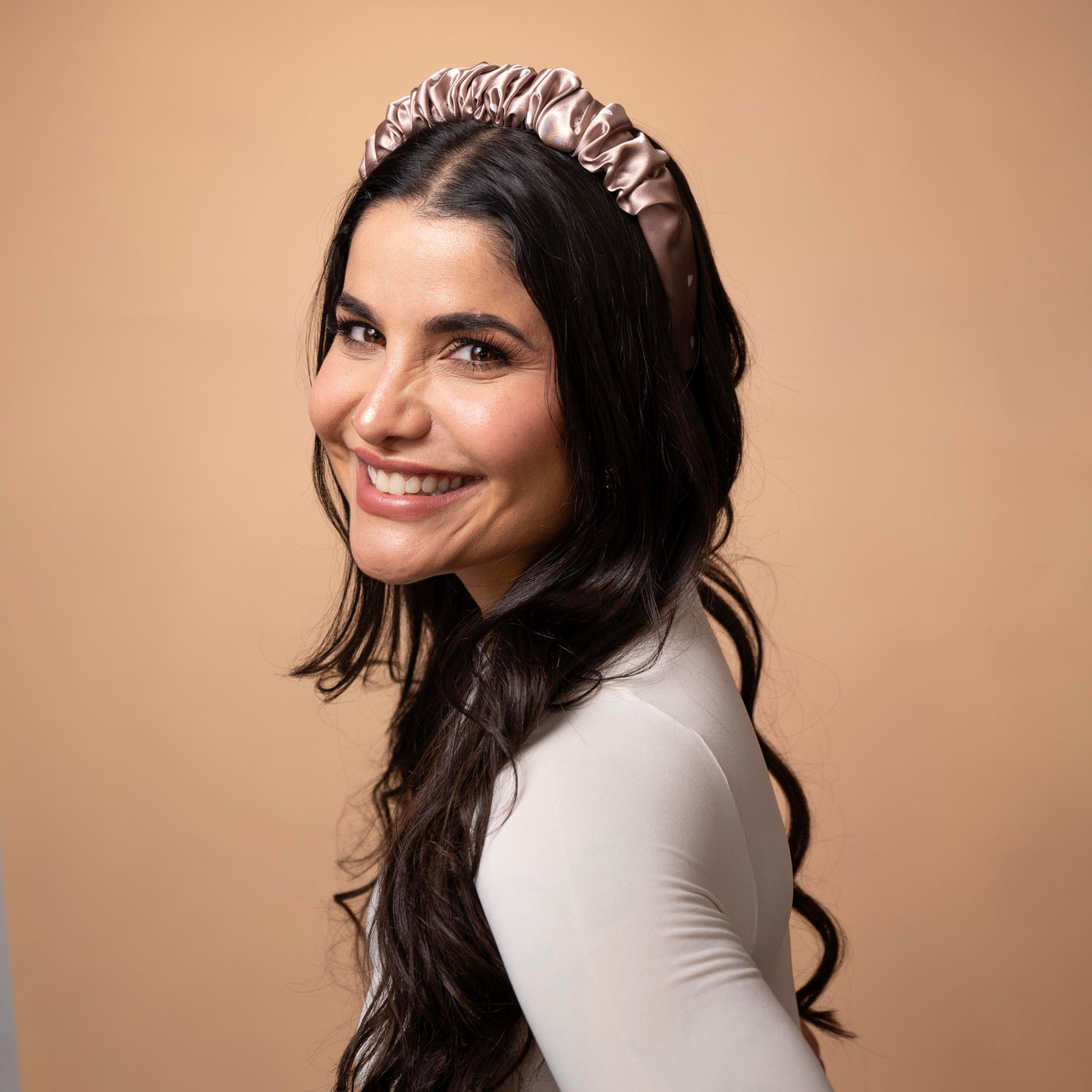 Balaca - Capuccino flunchie Headband