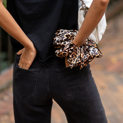 Scrunchie - Animal Print Oversized