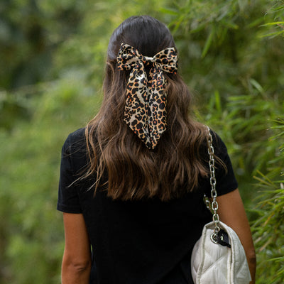 Moño - Animal Print EXTRA Large Bow