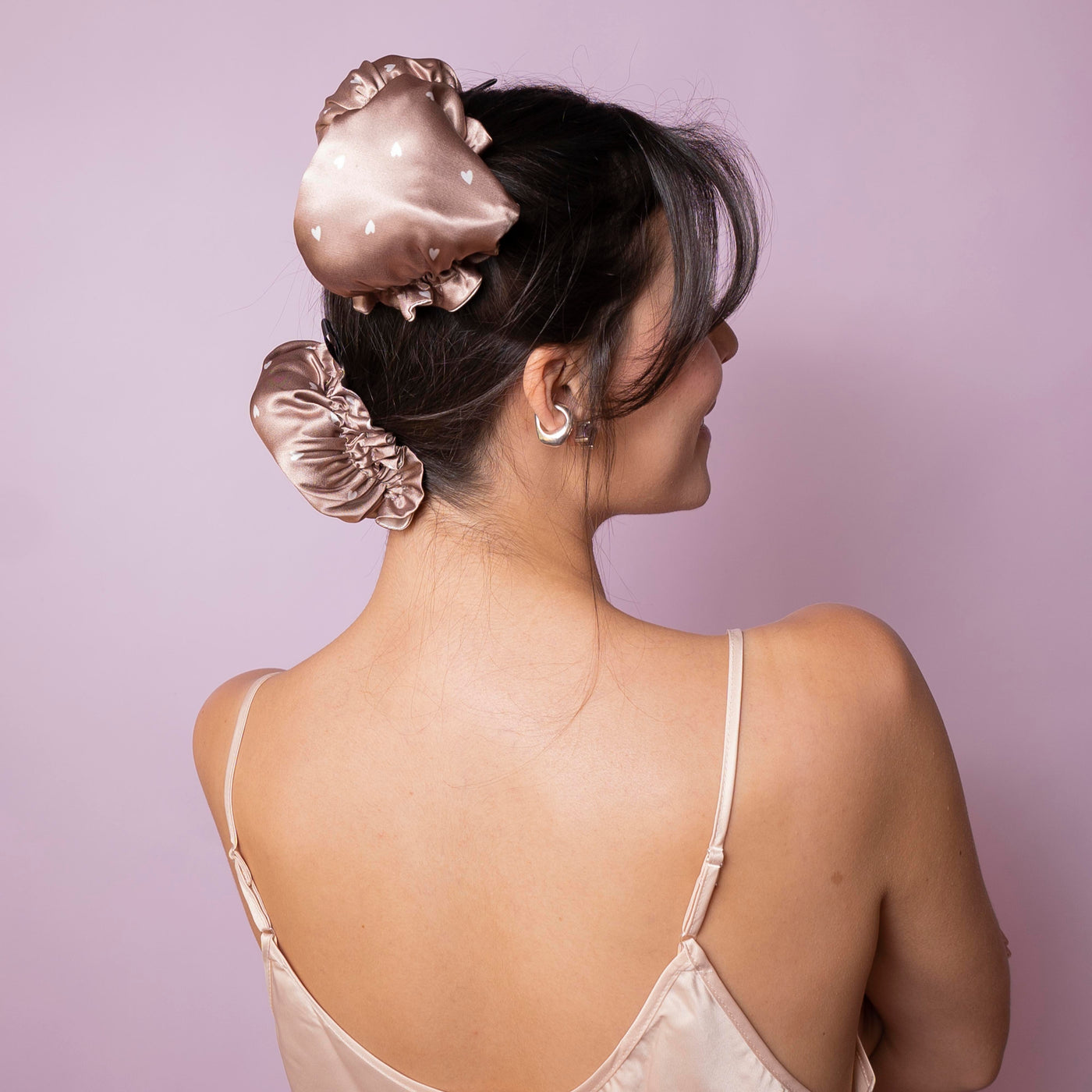 TRONQUITOS Y MINI GORROS DE SATÍN - ONDAS SIN CALOR