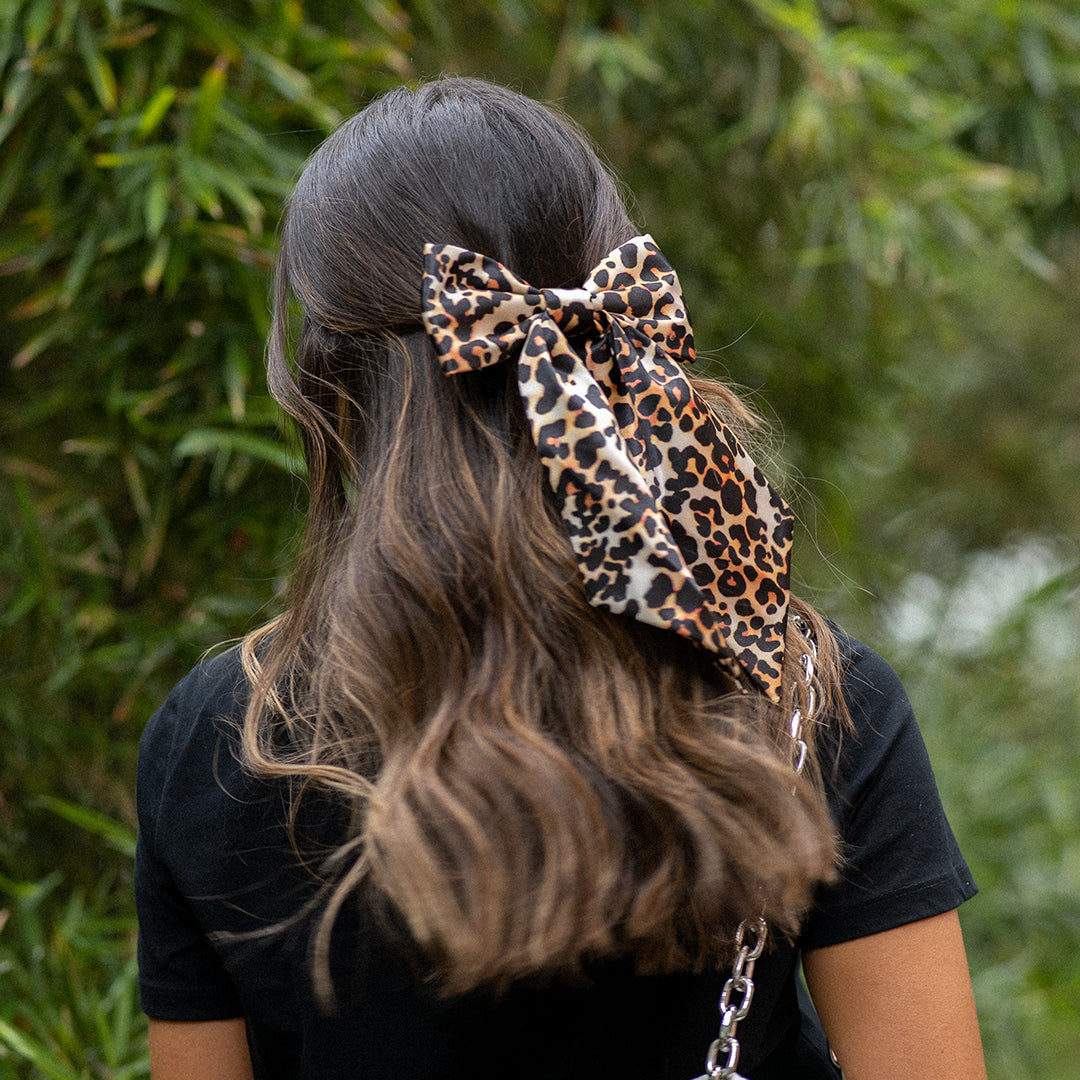 Moño - Animal Print EXTRA Large Bow