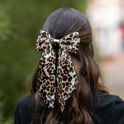 Moño - Animal Print EXTRA Large Bow