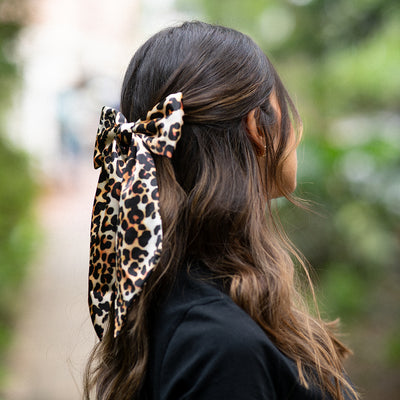 Moño - Animal Print EXTRA Large Bow