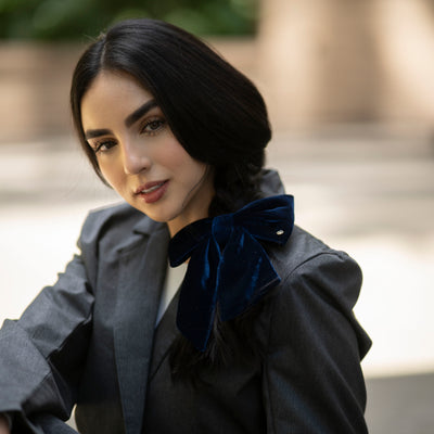 Moño - Large velvet Bows