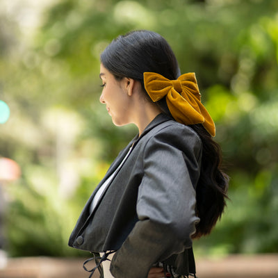 Moño - Large velvet Bows