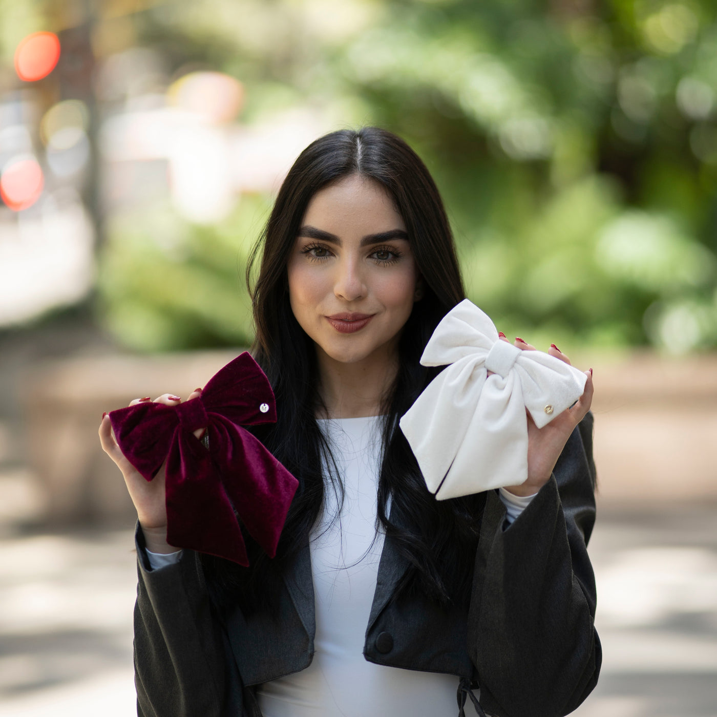 Moño - Large velvet Bows