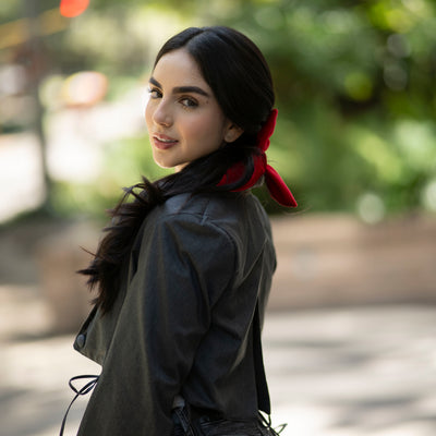 Moño - Large velvet Bows