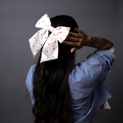 Moño - Chantilly Large Bow