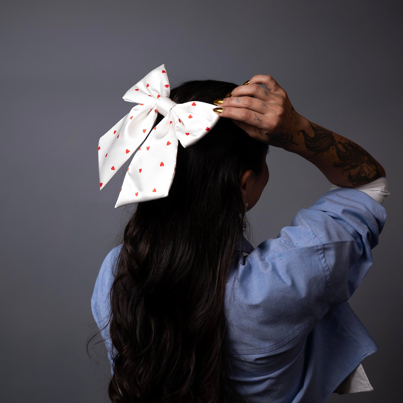 Moño - Chantilly Large Bow