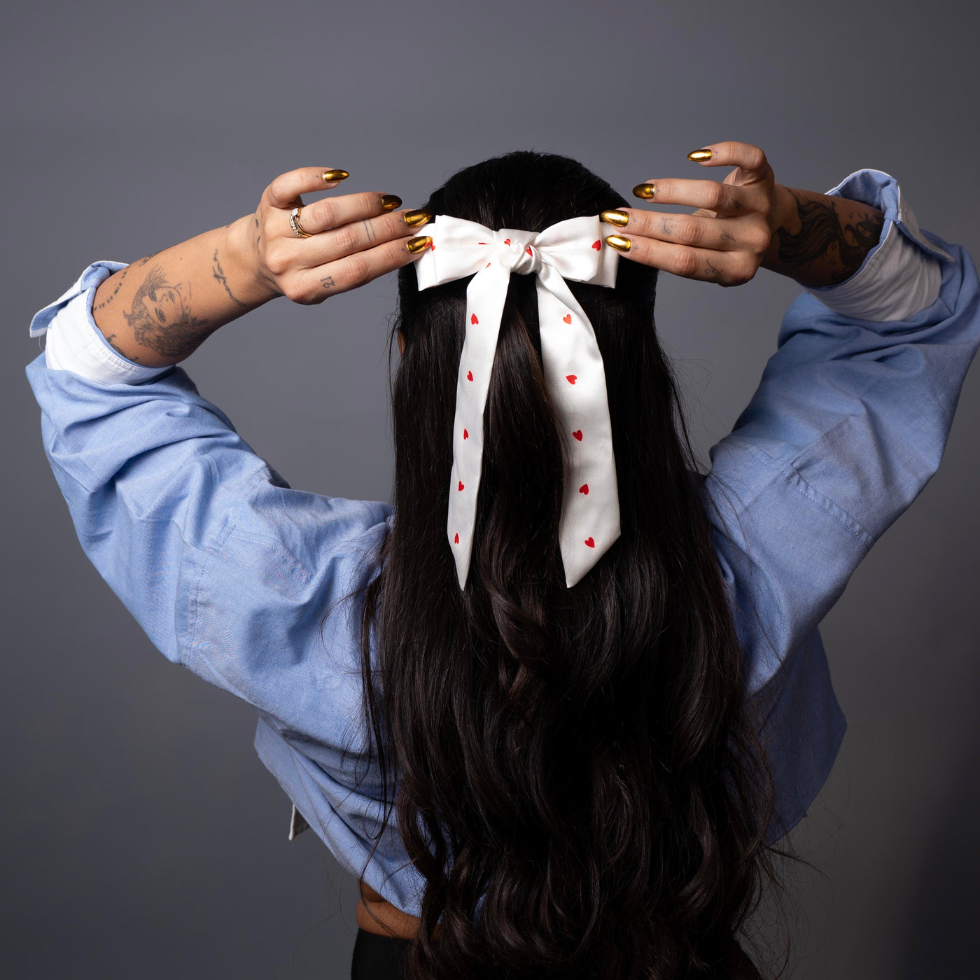 Moño - Chantilly Coquette Bow