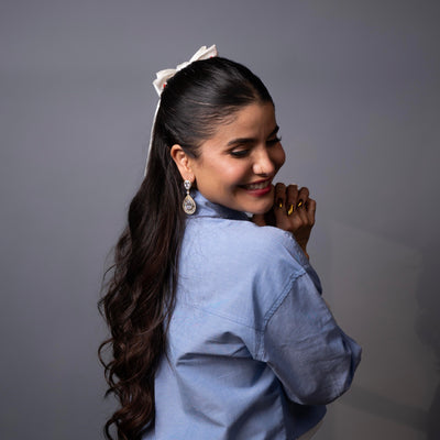 Moño - Chantilly Coquette Bow