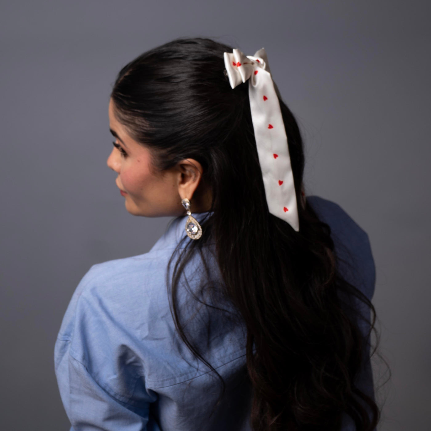 Moño - Chantilly Coquette Bow