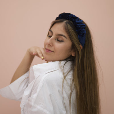 Balaca - Blue Velvet Flunchie