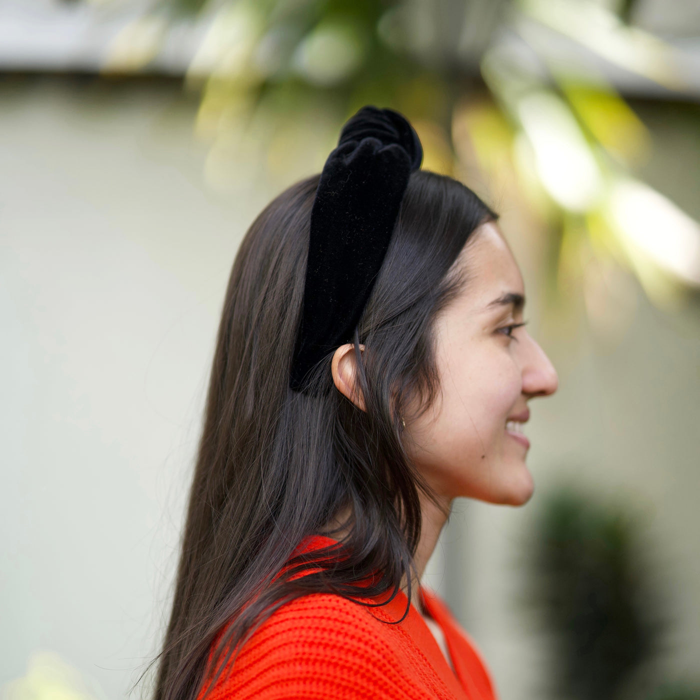 Balaca - Classic Velvet negro Headband