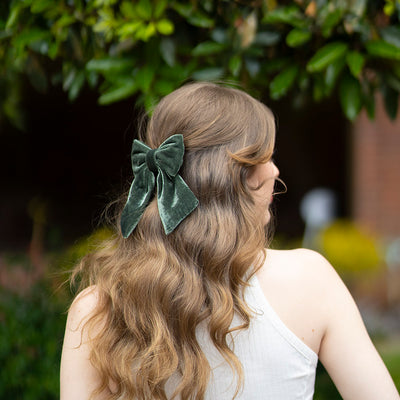 MOÑO - MINI LARGE VELVET BOWS